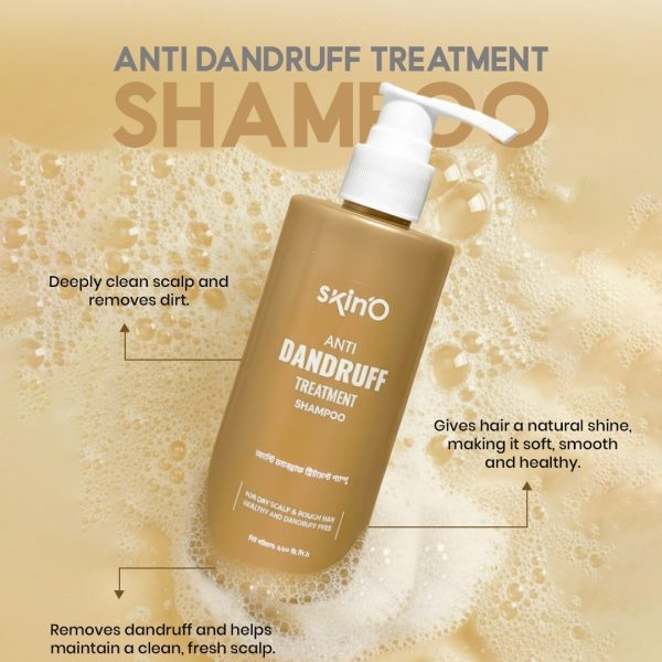 skinO Anti Dandruff Treatment Shampoo