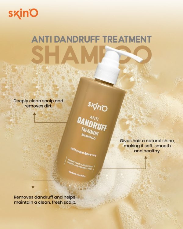 skinO Anti Dandruff Treatment Shampoo