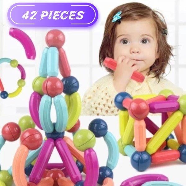42 Pieces Educational magnetic Toy
