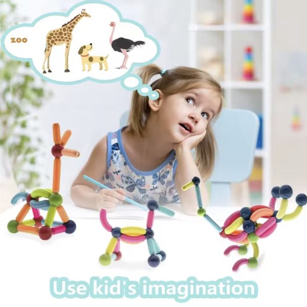 42 Pieces Educational magnetic Toy