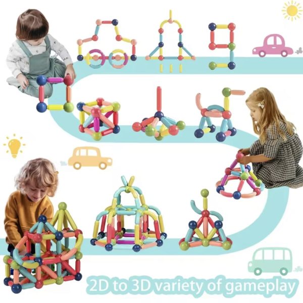 42 Pieces Educational magnetic Toy