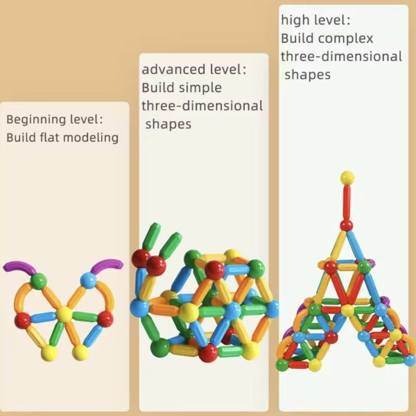 42 Pieces Educational magnetic Toy