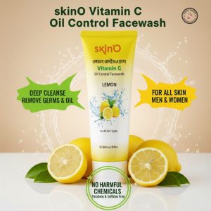 skinO Vitamin C Oil Control Face wash (Lemon) 110ml