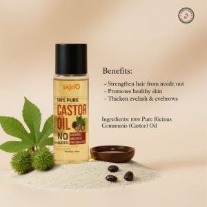 skinO 100% Pure Castor Oil 100ml