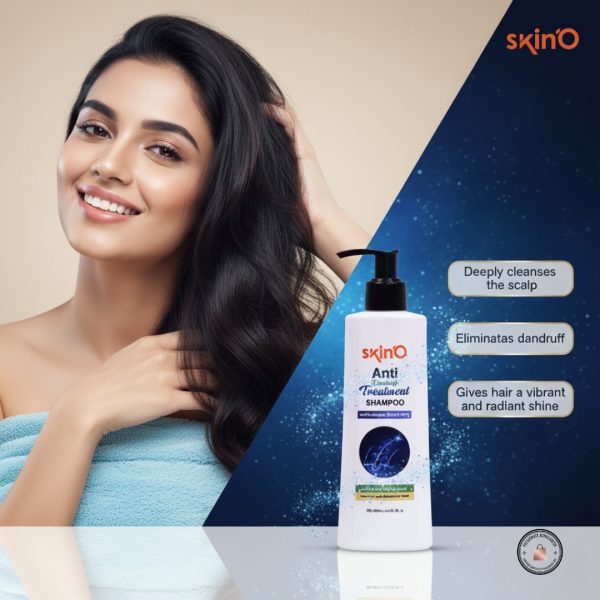 skinO Anti Dandruff Treatment Shampoo 220ml
