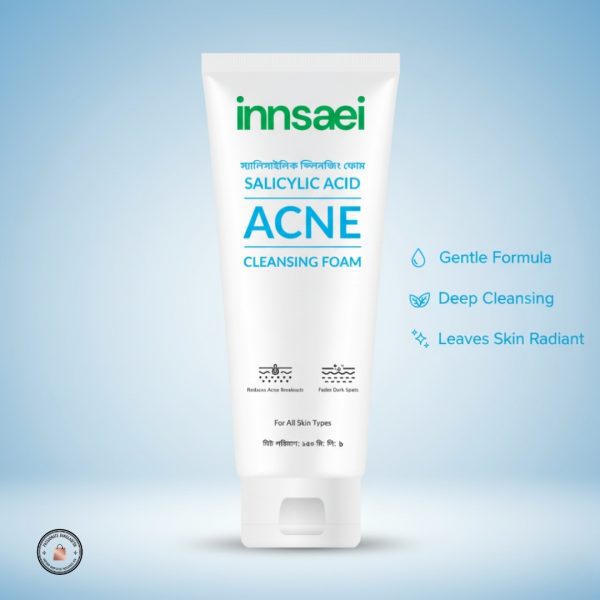 Innsaei Salicylic Acid Acne Solution Cleansing Foam 150ml