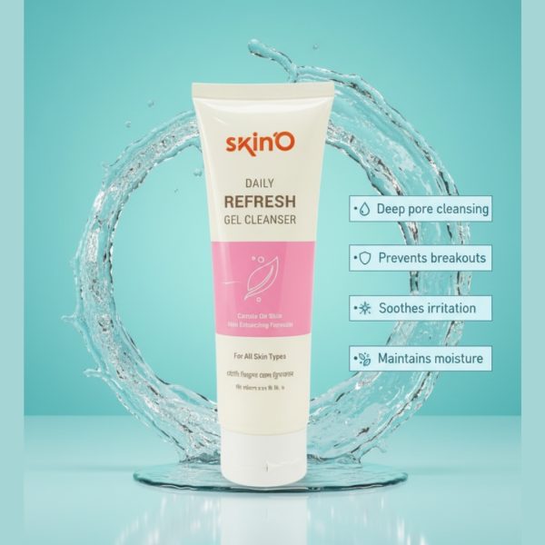 skinO Daily Refresh Gel Cleanser 100ml