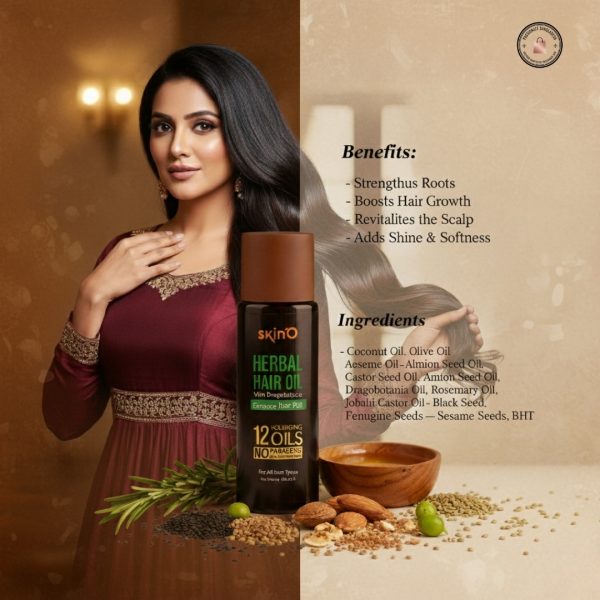 skinO Herbal Hair Oil