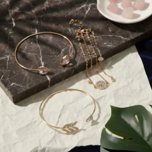 Trendy bracelet collection from Passionate Bangladesh featuring delicate bangles and charm bracelets for girls and woman, affordable fashion jewelry in bd.