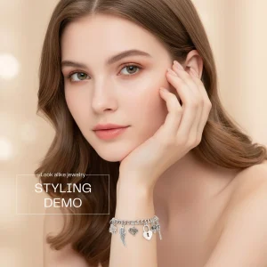 Trendy bracelet collection from Passionate Bangladesh featuring delicate bangles and charm bracelets for girls and woman, affordable fashion jewelry in bd.