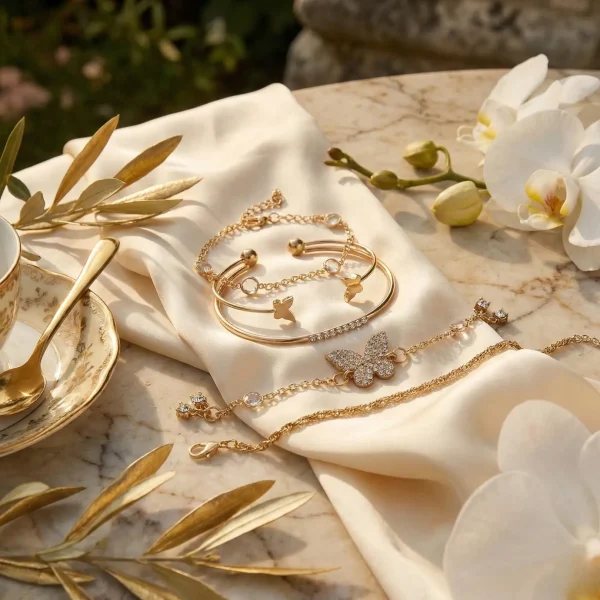 Trendy bracelet collection from Passionate Bangladesh featuring delicate bangles and charm bracelets for girls and woman, affordable fashion jewelry in bd.