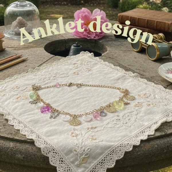 Trendy Anklets for girls, matching charm bracelets to celebrate any occasions, anklet from Passionate Bangladesh.