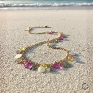 Trendy Anklets for girls, matching charm bracelets to celebrate any occasions, anklet from Passionate Bangladesh.