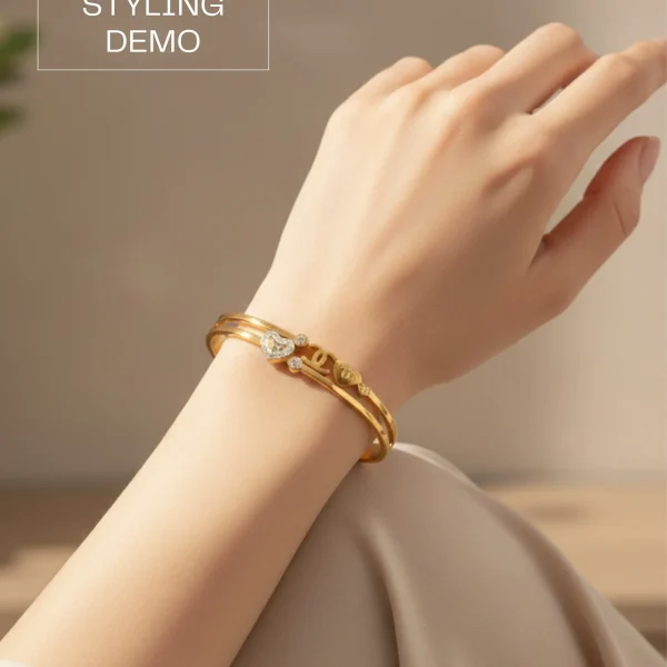 Trendy bracelet collection from Passionate Bangladesh featuring delicate bangles and charm bracelets for girls and woman, affordable fashion jewelry in bd.