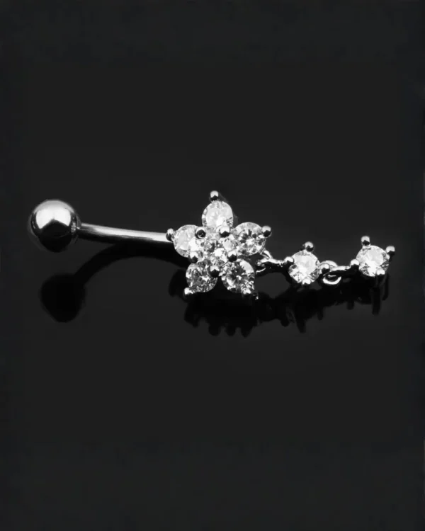 Trendy belly button ring for girls from Passionate Bangladesh, cute and stylish navel piercing jewelry in different colors and designs.