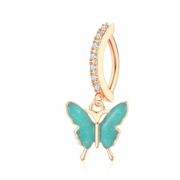 Trendy belly button ring for girls from Passionate Bangladesh, cute and stylish navel piercing jewelry in different colors and designs.