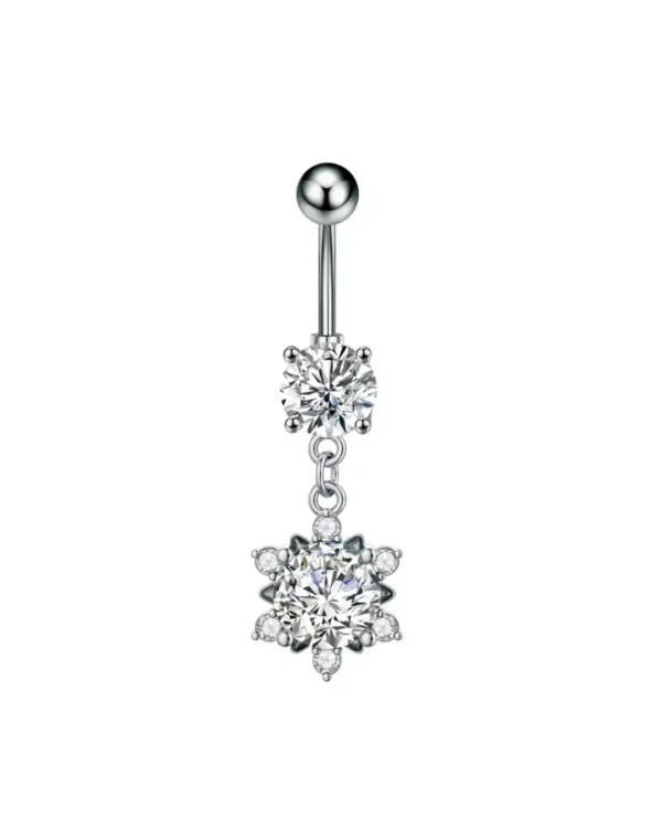 Trendy belly button ring for girls from Passionate Bangladesh, cute and stylish navel piercing jewelry in different colors and designs.