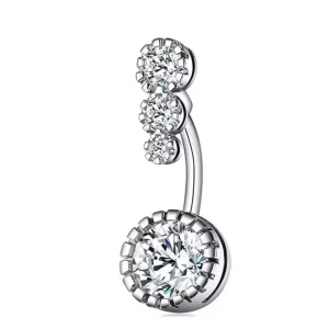 Trendy belly button ring for girls from Passionate Bangladesh, cute and stylish navel piercing jewelry in different colors and designs.