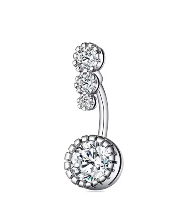Trendy belly button ring for girls from Passionate Bangladesh, cute and stylish navel piercing jewelry in different colors and designs.