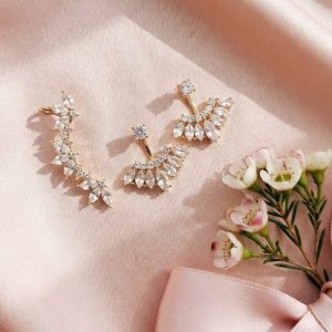 Gold and Silver Cuff Earrings collection from Passionate Bangladesh, beautiful Ear Cuffs for girls and women, perfect for daily and party wear.