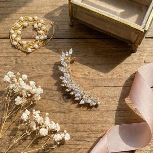 Gold and Silver Cuff Earrings collection from Passionate Bangladesh, beautiful Ear Cuffs for girls and women, perfect for daily and party wear.