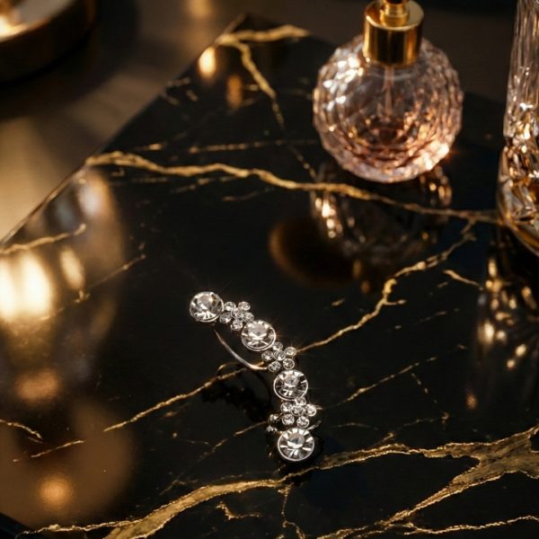 Gold and Silver Cuff Earrings collection from Passionate Bangladesh, beautiful Ear Cuffs for girls and women, perfect for daily and party wear.