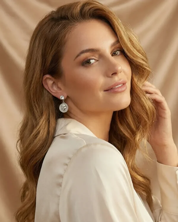 Elegant drop earrings from Passionate Bangladesh, lightweight dangle design for women and girls, perfect for parties and special occasions. Try our different designs like butterfly earrings, long chain earrings, heart shape earrings and stone earrings.