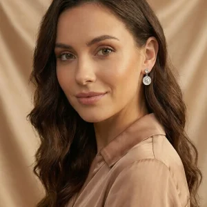 Elegant drop earrings from Passionate Bangladesh, lightweight dangle design for women and girls, perfect for parties and special occasions. Try our different designs like butterfly earrings, long chain earrings, heart shape earrings and stone earrings.