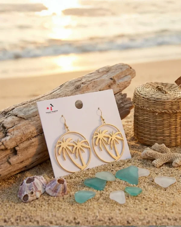 Elegant drop earrings from Passionate Bangladesh, lightweight dangle design for women and girls, perfect for parties and special occasions. Try our different designs like butterfly earrings, long chain earrings, heart shape earrings and stone earrings.