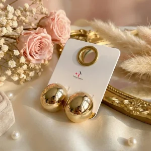 Elegant drop earrings from Passionate Bangladesh, lightweight dangle design for women and girls, perfect for parties and special occasions. Try our different designs like butterfly earrings, long chain earrings, heart shape earrings and stone earrings.