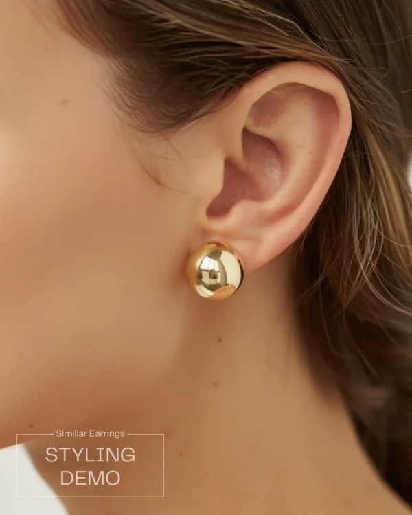 Elegant drop earrings from Passionate Bangladesh, lightweight dangle design for women and girls, perfect for parties and special occasions. Try our different designs like butterfly earrings, long chain earrings, heart shape earrings and stone earrings.