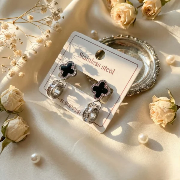 Elegant drop earrings from Passionate Bangladesh, lightweight dangle design for women and girls, perfect for parties and special occasions. Try our different designs like butterfly earrings, long chain earrings, heart shape earrings and stone earrings.