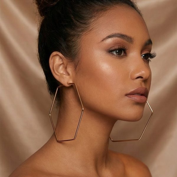 Budget‑friendly hoop earring set from Passionate Bangladesh with multiple stylish everyday options, charming big and small hoops neatly designed for Passionate girls only.