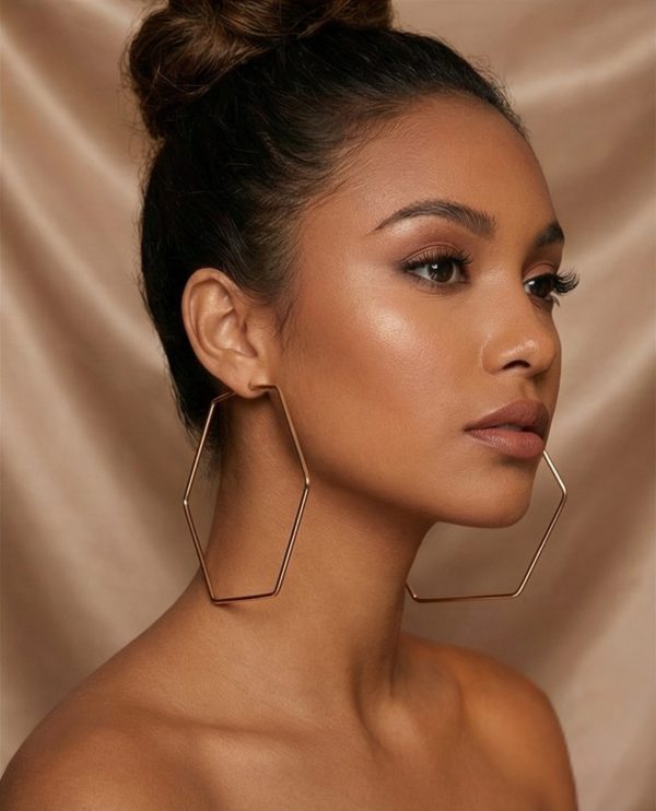 Budget‑friendly hoop earring set from Passionate Bangladesh with multiple stylish everyday options, charming big and small hoops neatly designed for Passionate girls only.
