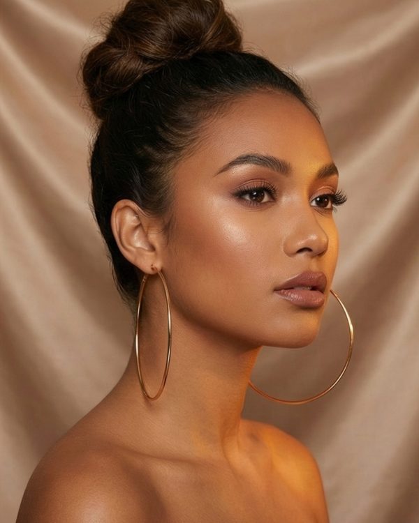 Budget‑friendly hoop earring set from Passionate Bangladesh with multiple stylish everyday options, charming big and small hoops neatly designed for Passionate girls only.