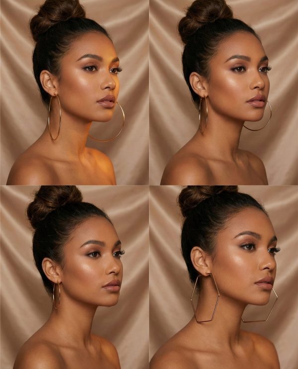 Budget‑friendly hoop earring set from Passionate Bangladesh with multiple stylish everyday options, charming big and small hoops neatly designed for Passionate girls only.