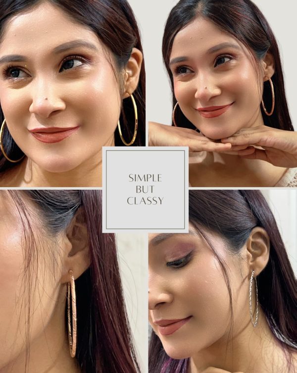 Budget‑friendly hoop earring set from Passionate Bangladesh with multiple stylish everyday options, charming big and small hoops neatly designed for Passionate girls only.