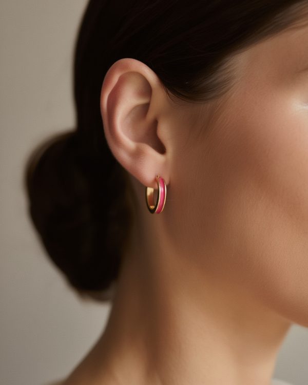 Budget‑friendly hoop earring set from Passionate Bangladesh with multiple stylish everyday options, charming big and small hoops neatly designed for Passionate girls only.