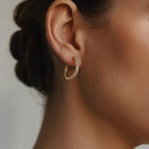 Budget‑friendly hoop earring set from Passionate Bangladesh with multiple stylish everyday options, charming big and small hoops neatly designed for Passionate girls only.