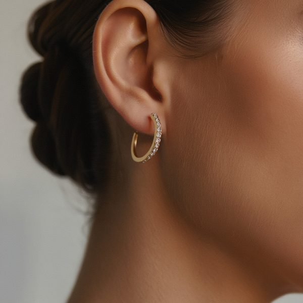 Budget‑friendly hoop earring set from Passionate Bangladesh with multiple stylish everyday options, charming big and small hoops neatly designed for Passionate girls only.