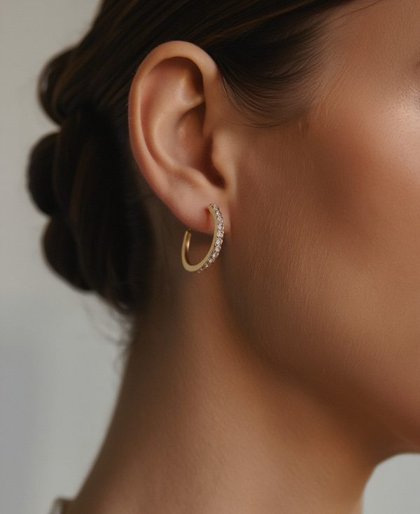 Budget‑friendly hoop earring set from Passionate Bangladesh with multiple stylish everyday options, charming big and small hoops neatly designed for Passionate girls only.