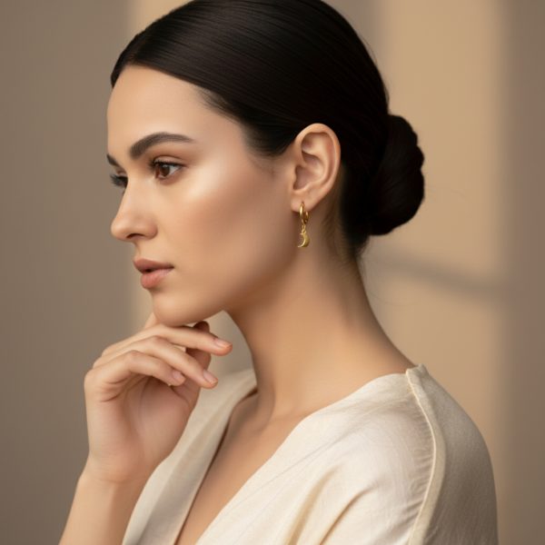 Budget‑friendly hoop earring set from Passionate Bangladesh with multiple stylish everyday options, charming big and small hoops neatly designed for Passionate girls only.