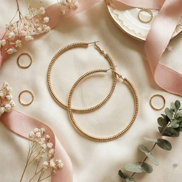 Budget‑friendly hoop earring set from Passionate Bangladesh with multiple stylish everyday options, charming big and small hoops neatly designed for Passionate girls only.