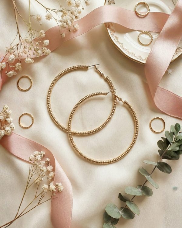 Budget‑friendly hoop earring set from Passionate Bangladesh with multiple stylish everyday options, charming big and small hoops neatly designed for Passionate girls only.