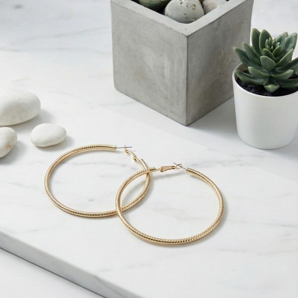 Budget‑friendly hoop earring set from Passionate Bangladesh with multiple stylish everyday options, charming big and small hoops neatly designed for Passionate girls only.