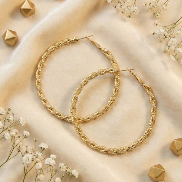 Budget‑friendly hoop earring set from Passionate Bangladesh with multiple stylish everyday options, charming big and small hoops neatly designed for Passionate girls only.