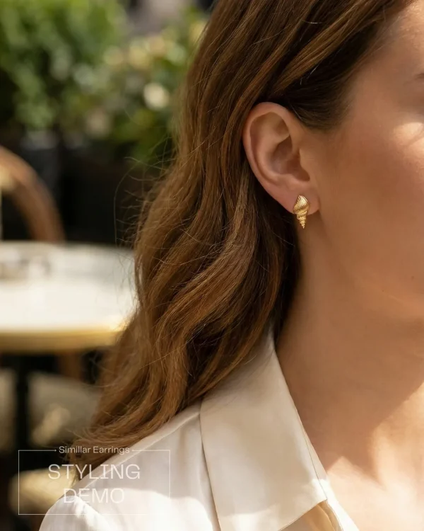 Trendy stud, hoop and drop earrings from Passionate Bangladesh, everyday and party jewelry in different shapes and colors for women and girls.