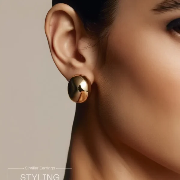 Trendy stud, hoop and drop earrings from Passionate Bangladesh, everyday and party jewelry in different shapes and colors for women and girls.