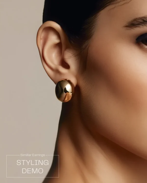 Trendy stud, hoop and drop earrings from Passionate Bangladesh, everyday and party jewelry in different shapes and colors for women and girls.