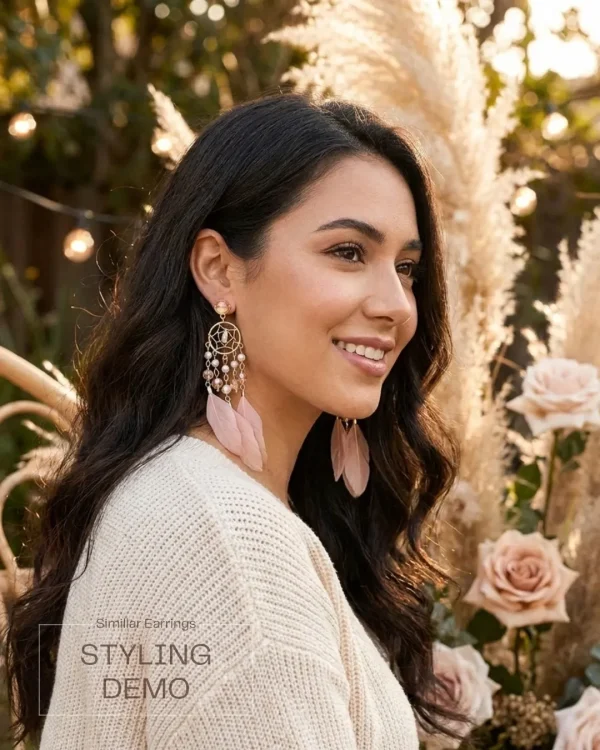 Trendy stud, hoop and drop earrings from Passionate Bangladesh, everyday and party jewelry in different shapes and colors for women and girls.